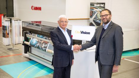 Canon and OneVision partner for wide-format workflow